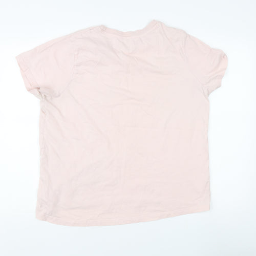 Disney Women's Pink XL Basic T-Shirt