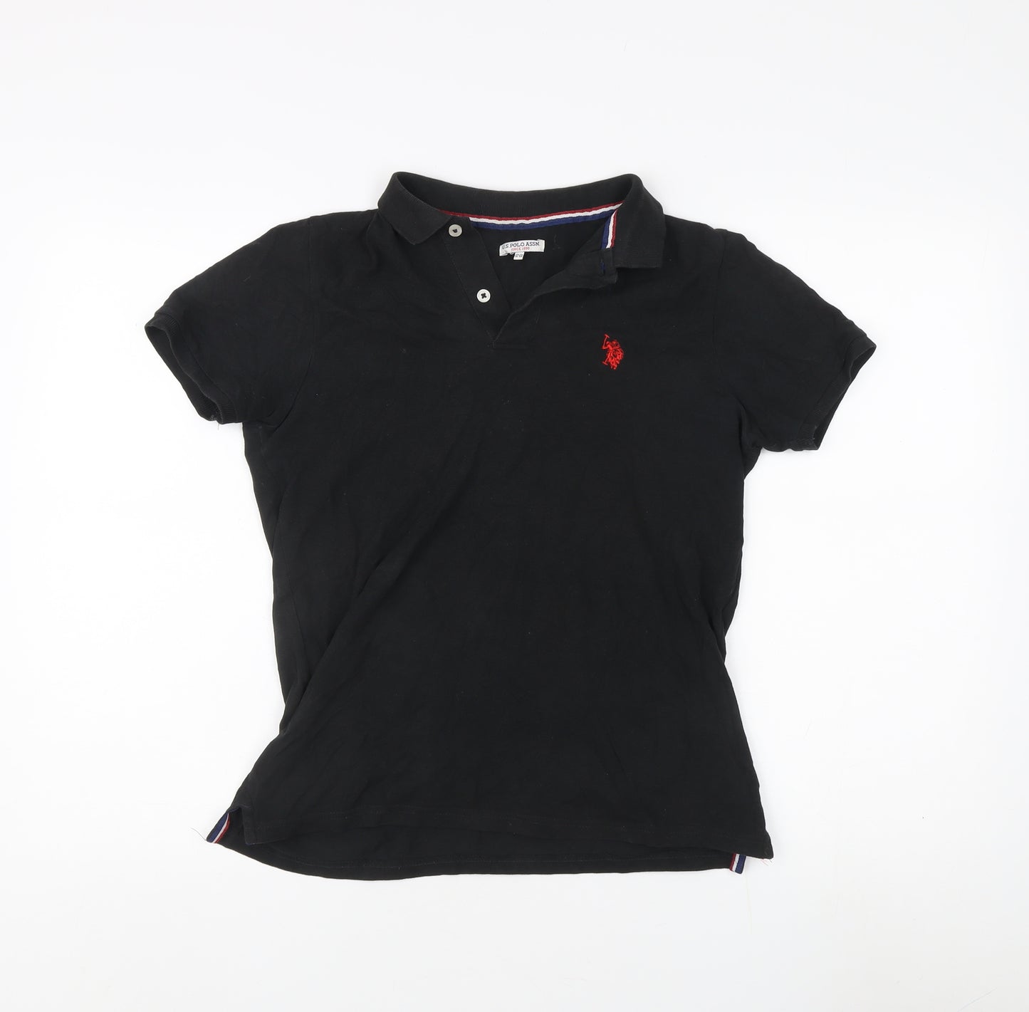 U.S. Polo Assn. Boys' Black Polo Shirt, 12-13 Years