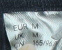 H&M Unisex Black Cartoon M T-Shirt, Casual Style