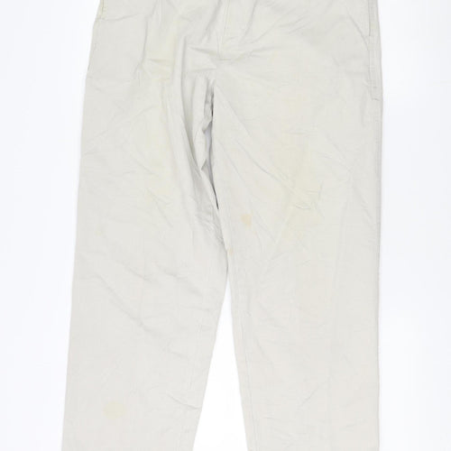 GAP Men's Beige Slim Fit Khakis Trousers Size 34