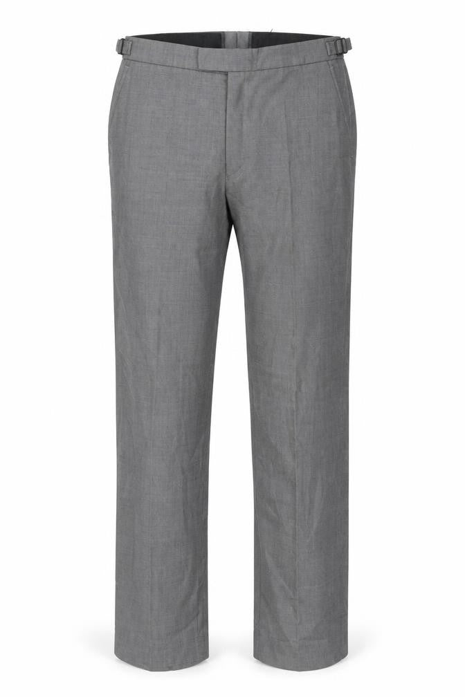 Front view of Russell Kollar Men's Grey 36 Regular Trousers