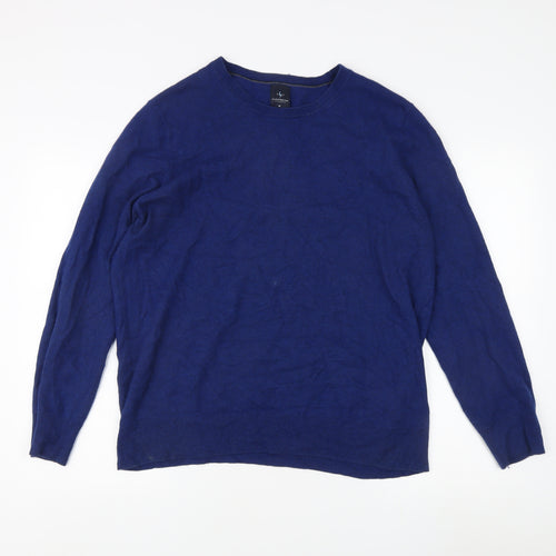 Tailorbyrd Men's Blue XL Pullover Jumper