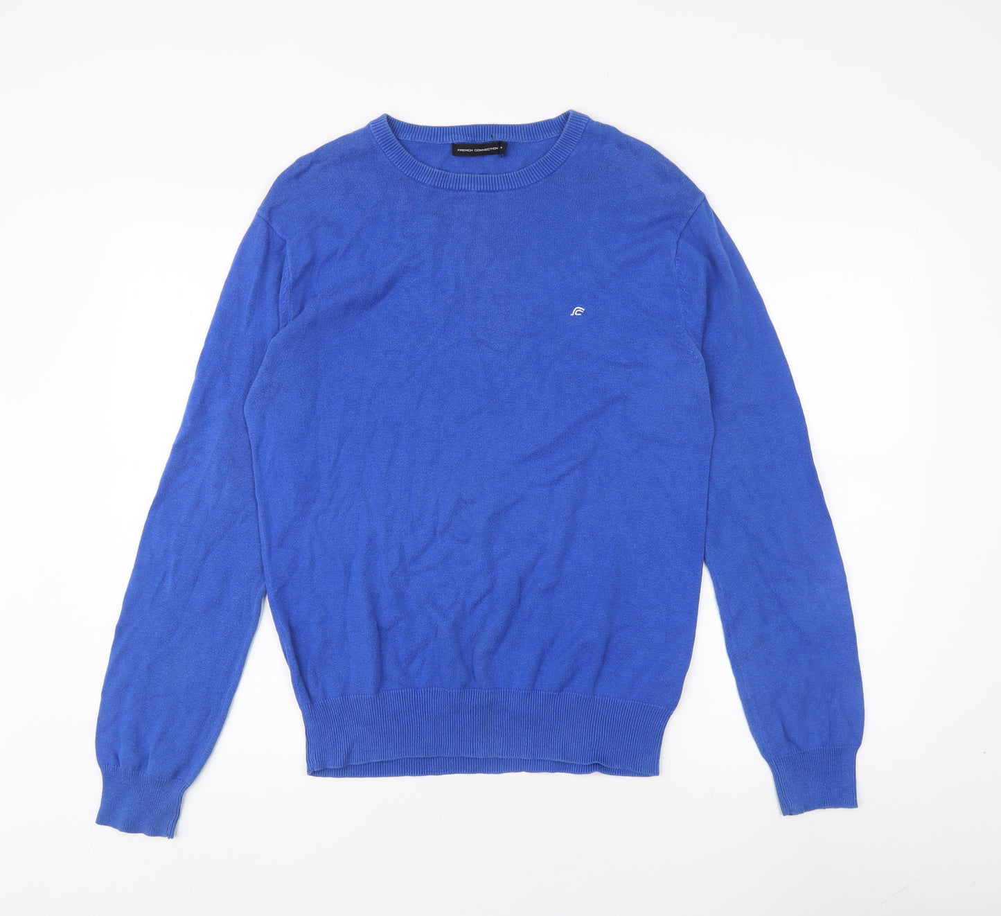 French Connection Men's Blue M Pullover Jumper