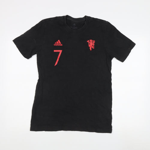 Adidas Men's Black S Sports T-Shirt with Ronaldo 7