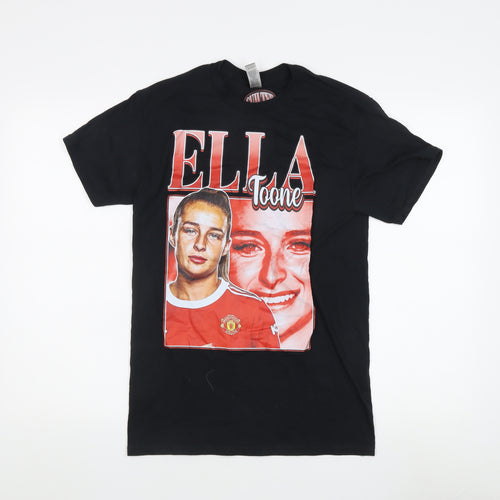 Gildan Men's Black Sports T-Shirt Size S