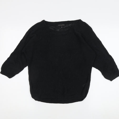 Banana Republic Women's Black Pullover Jumper Size M