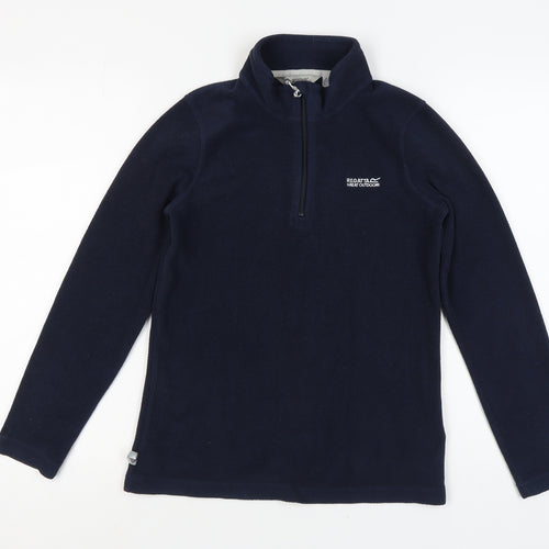 Regatta Women's Blue Fleece Pullover Size UK 8