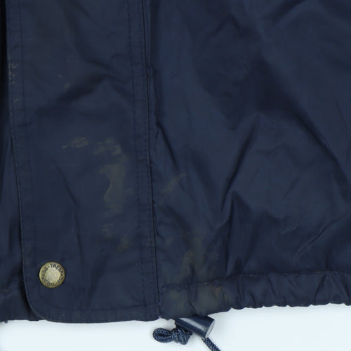 Trespass Men's Blue Hooded Parka Jacket L