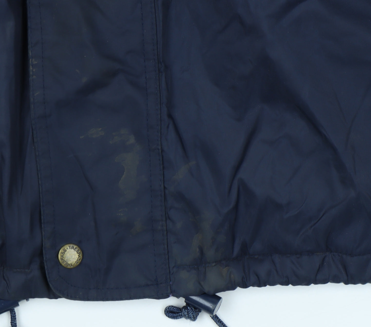 Trespass Men's Blue Hooded Parka Jacket L