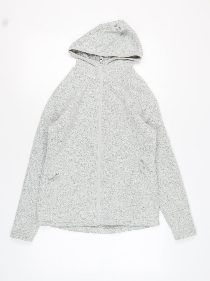 Mountain Warehouse Women's Grey Fleece Jacket Size 12