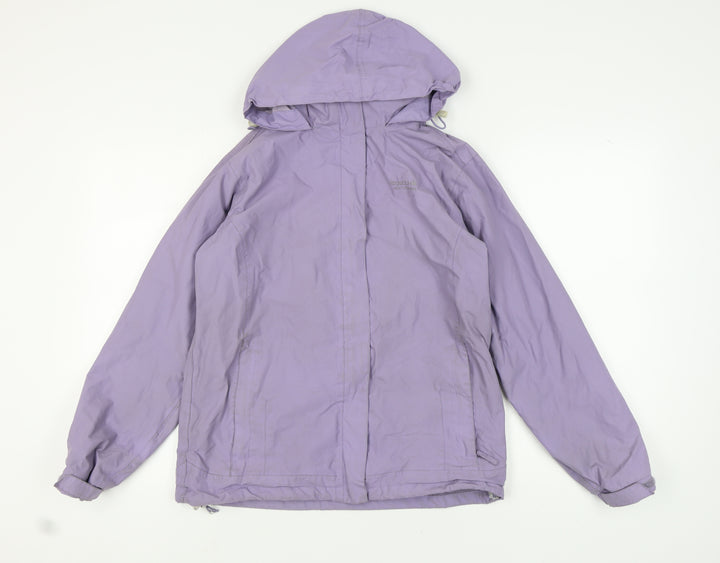 Regatta Women's Purple Hooded Anorak Jacket Size 12