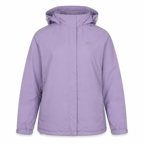 Regatta Women's Purple Hooded Anorak Jacket Size 12
