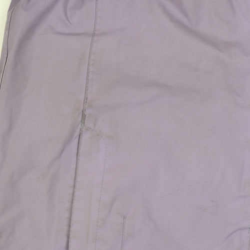 Regatta Women's Purple Hooded Anorak Jacket Size 12