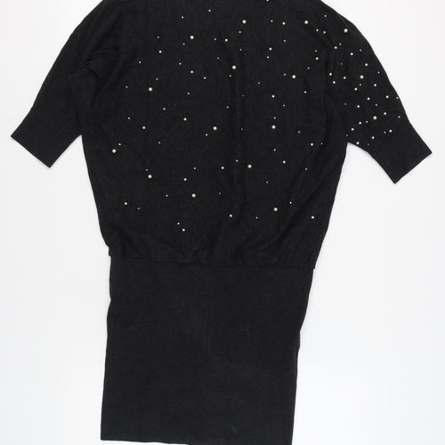 Phase Eight Black Women's Shift Dress Size 10