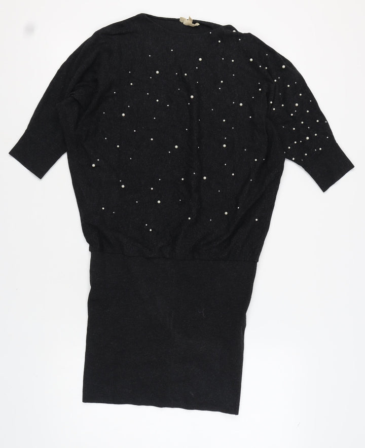 Phase Eight Black Women's Shift Dress Size 10