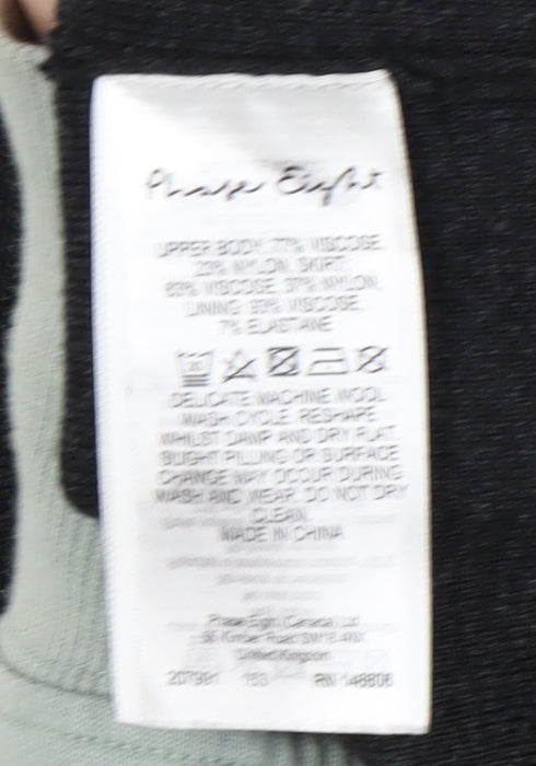 Phase Eight Black Women's Shift Dress Size 10