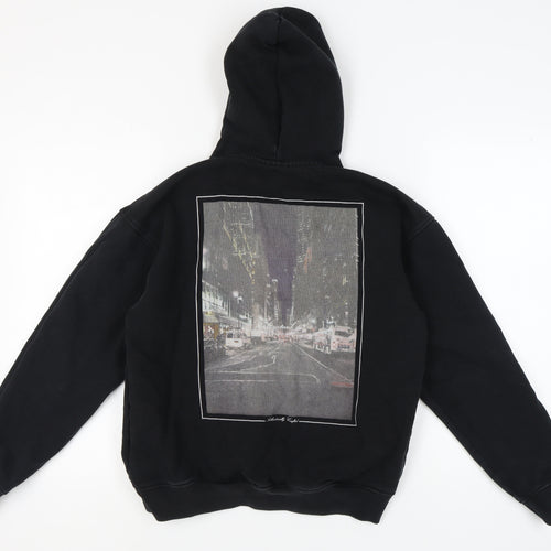 Couture Men's Black S Pullover Graphic Hoodie