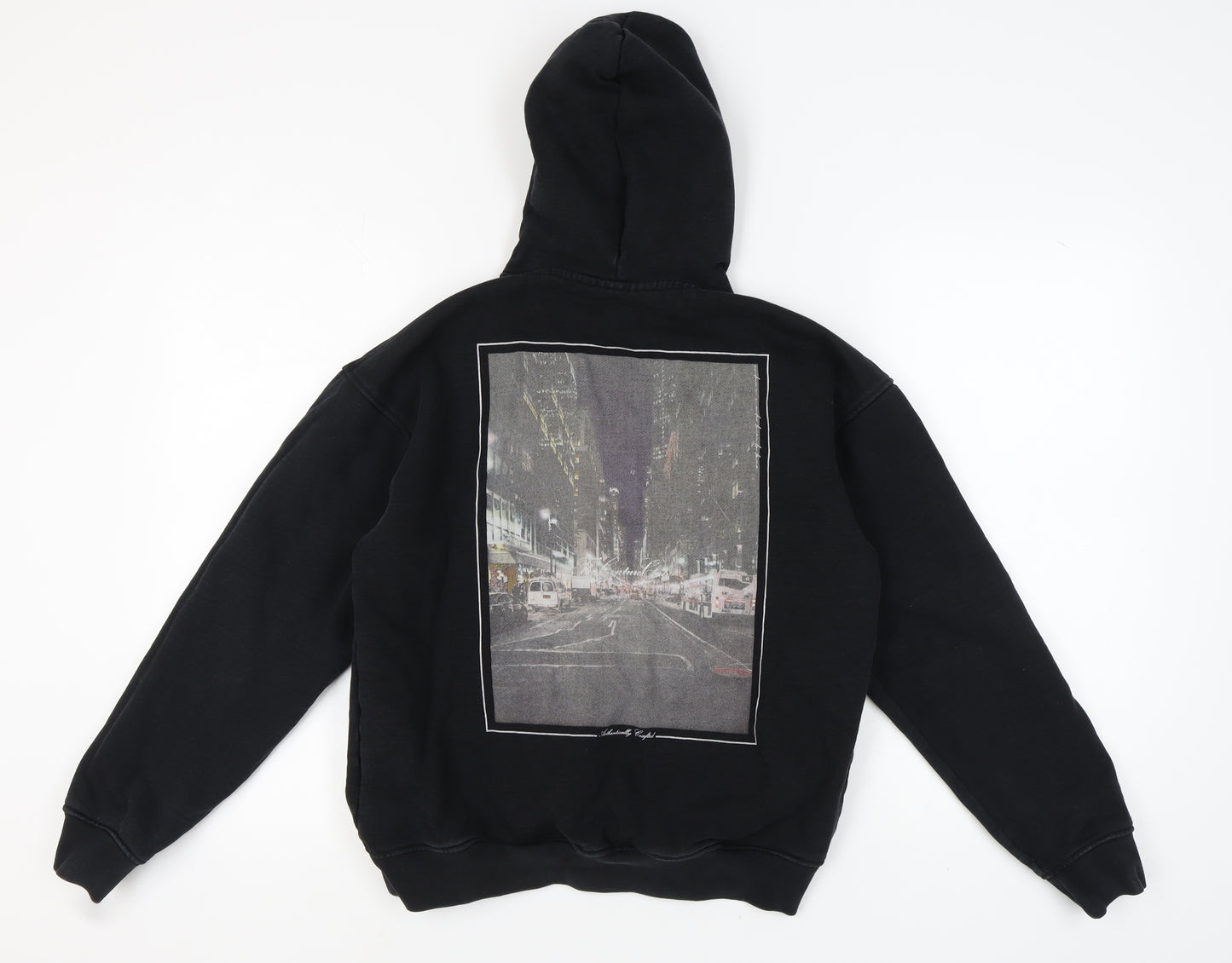 Couture Men's Black S Pullover Graphic Hoodie