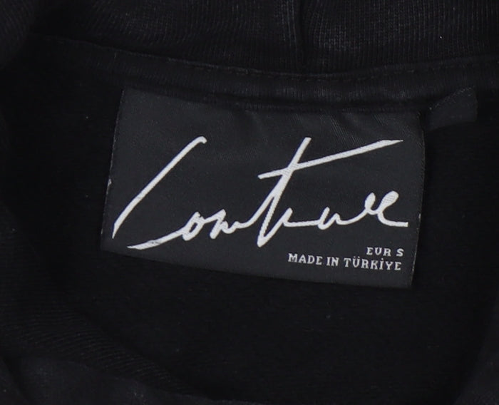 Couture Men's Black S Pullover Graphic Hoodie