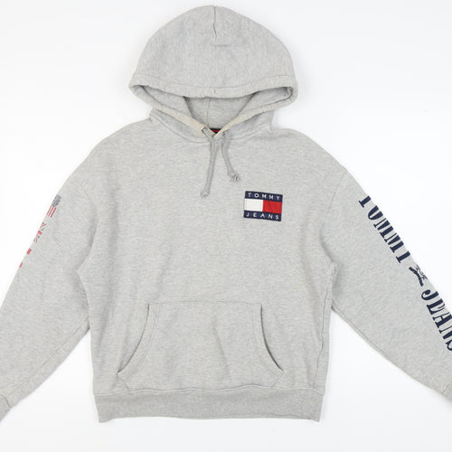 Tommy Jeans Men’s Grey XS Pullover Hoodie