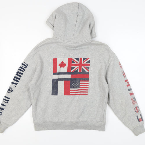 Tommy Jeans Men’s Grey XS Pullover Hoodie