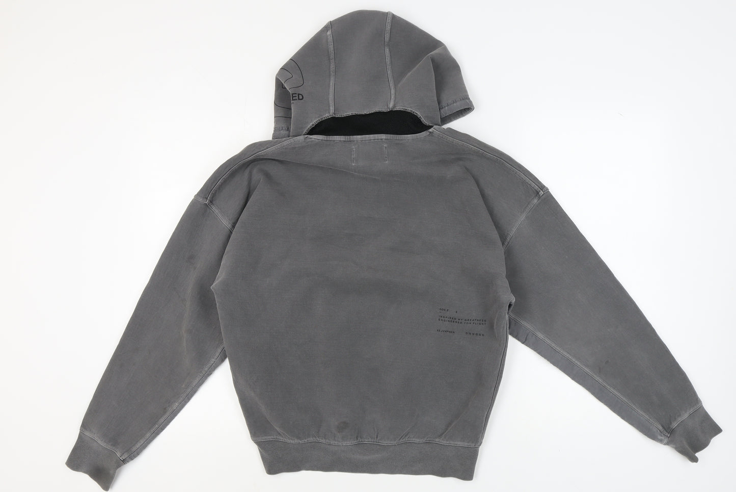 Nike Men's Grey S Pullover Hoodie with Pockets