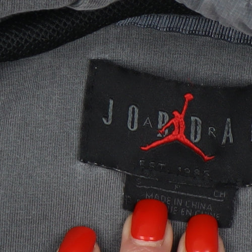 Nike Men's Grey S Pullover Hoodie with Pockets