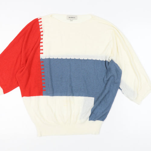 Bassini Women's Multicoloured Pullover Jumper L