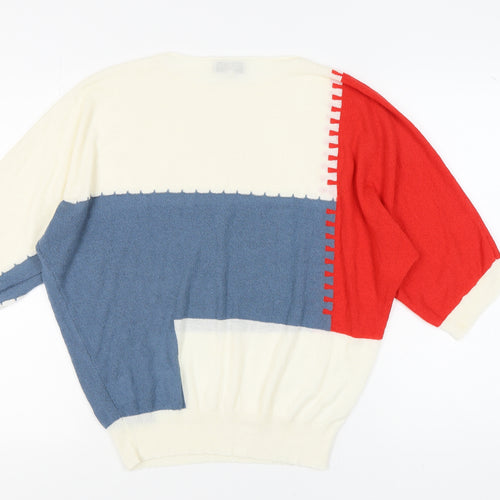 Bassini Women's Multicoloured Pullover Jumper L