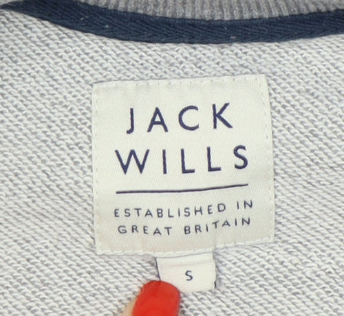 Jack Wills Men's Grey Pullover Sweatshirt, Size S