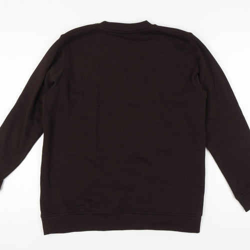 EWM Women's Black Embroidered Sweatshirt, Size M