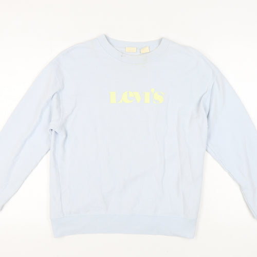 Levi's Women's Blue Pullover Sweatshirt S Casual