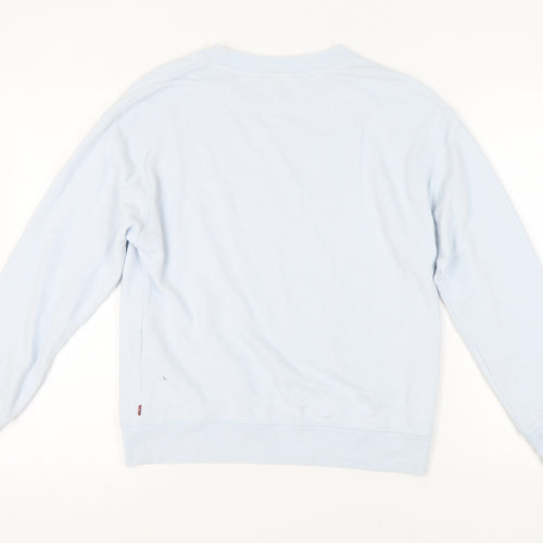 Levi's Women's Blue Pullover Sweatshirt S Casual
