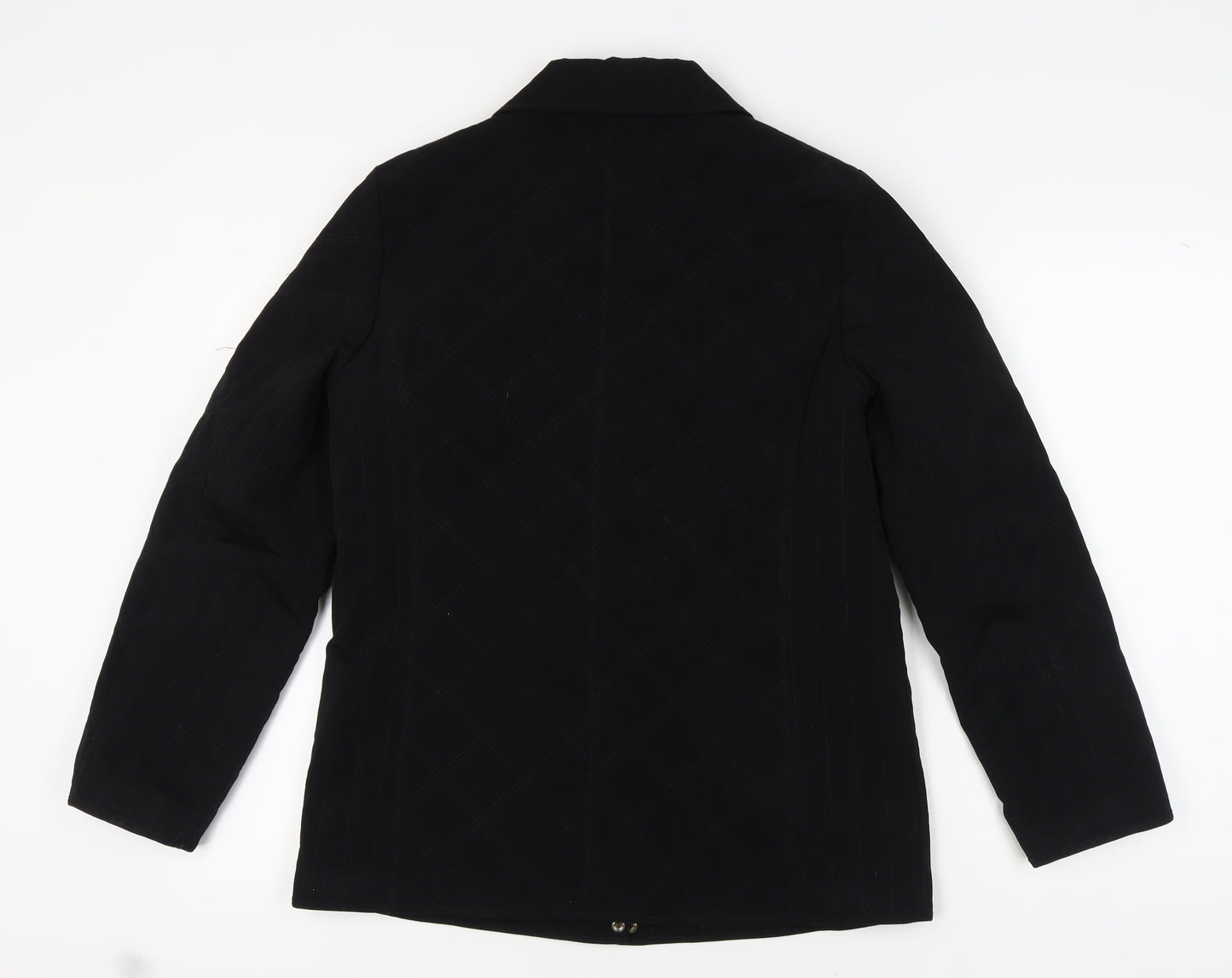 Liz Claiborne Women's Black Quilted Jacket M