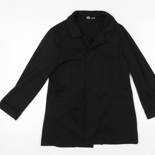 H&M Divided Women's Black Blazer M Regular Fit