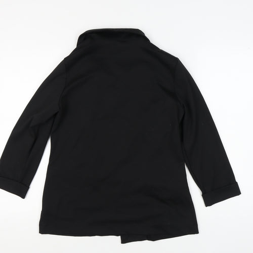 H&M Divided Women's Black Blazer M Regular Fit
