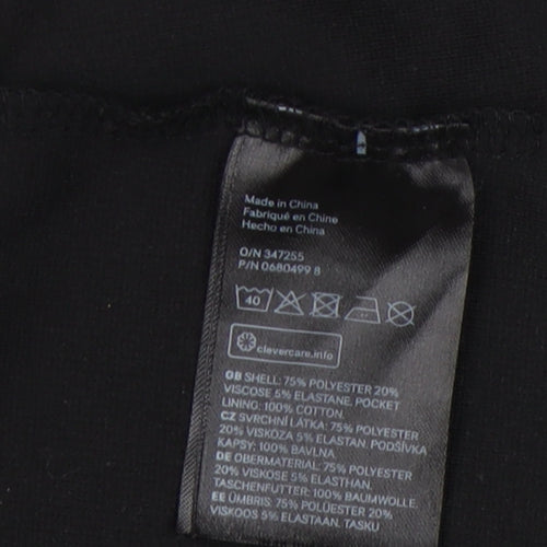 H&M Divided Women's Black Blazer M Regular Fit