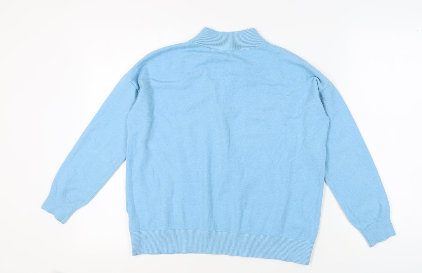 Marks and Spencer Women's Blue Pullover Jumper M