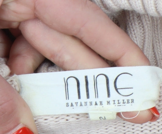 Nine by Savannah Miller Beige Women's Size 12 Jumper