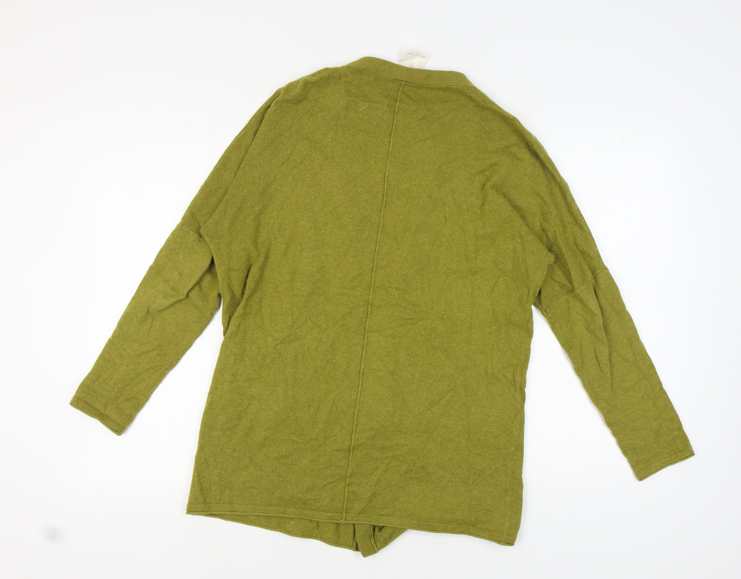 Braintree Women's Green Cardigan M V-Neck Knit