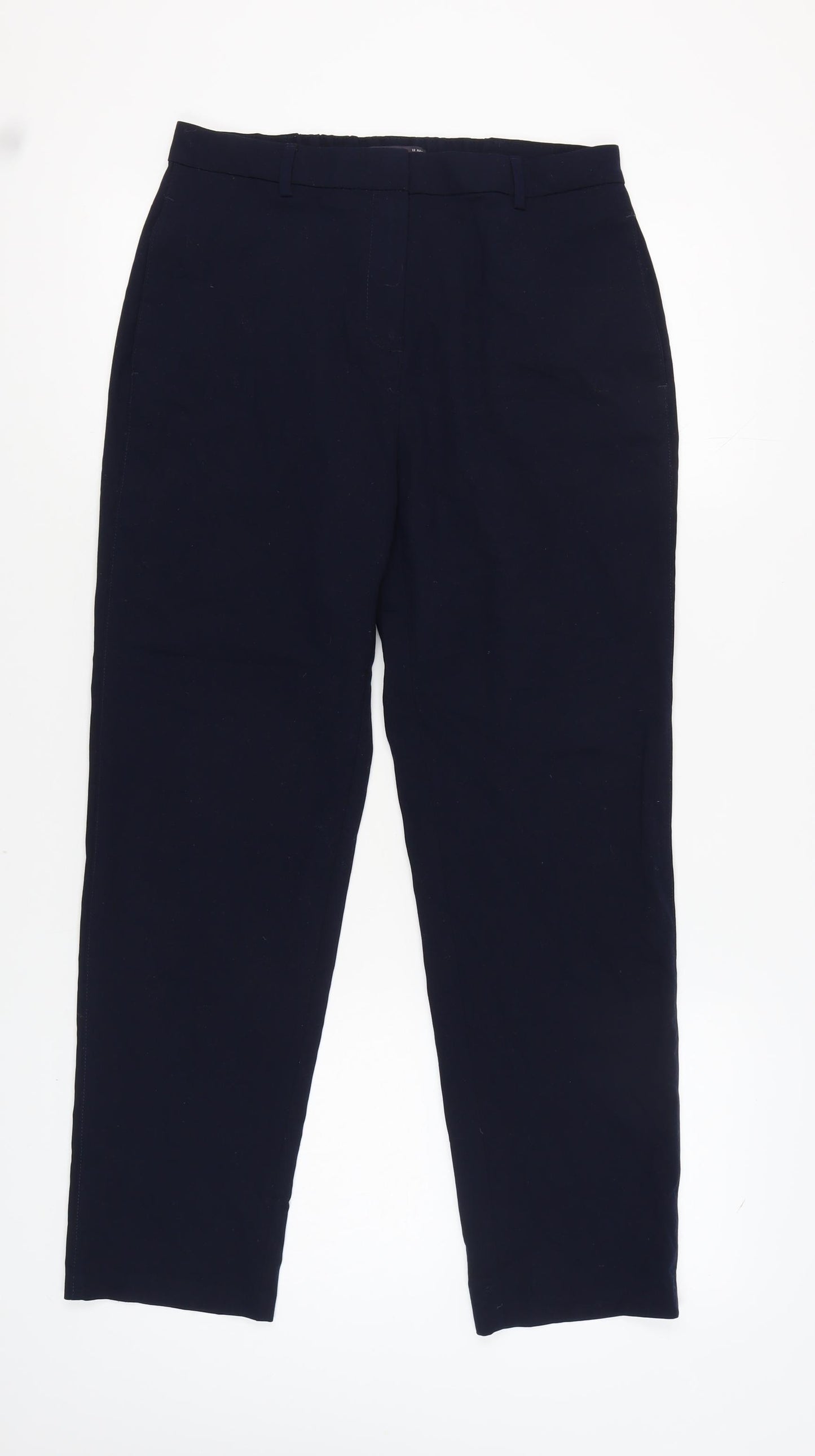 Marks and Spencer Women's Blue Trousers Size 12