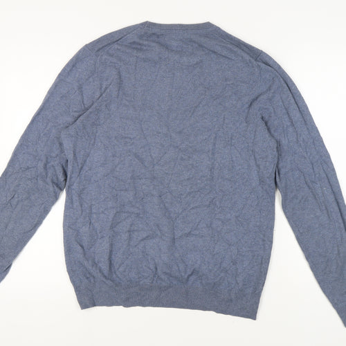 John Lewis Men's Blue Pullover Knit Jumper M