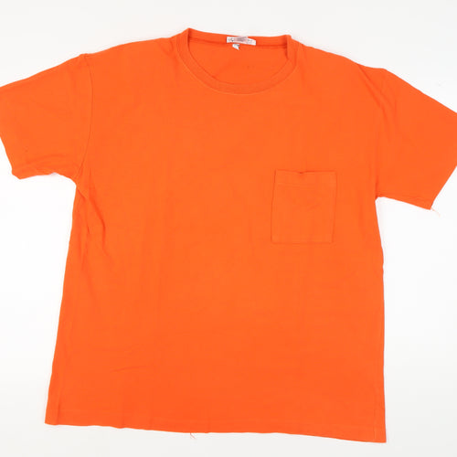 Express Orange Unisex T-Shirt M - Trendy & Casual