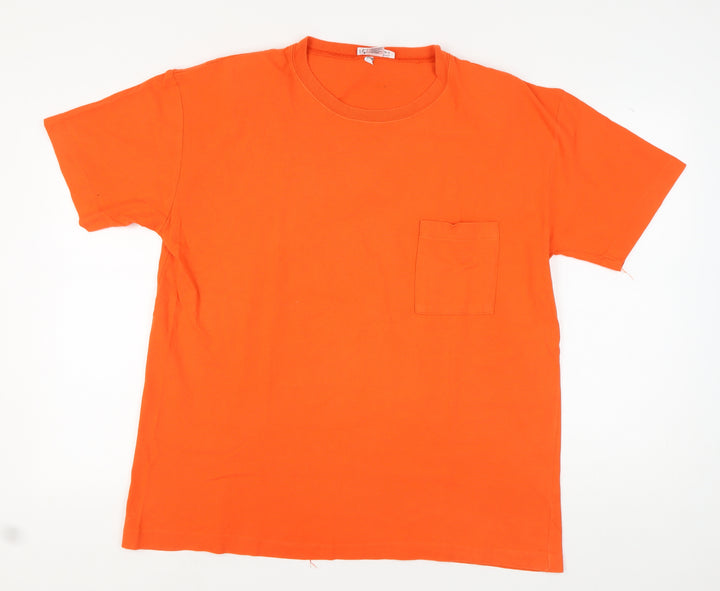 Express Orange Unisex T-Shirt M - Trendy & Casual