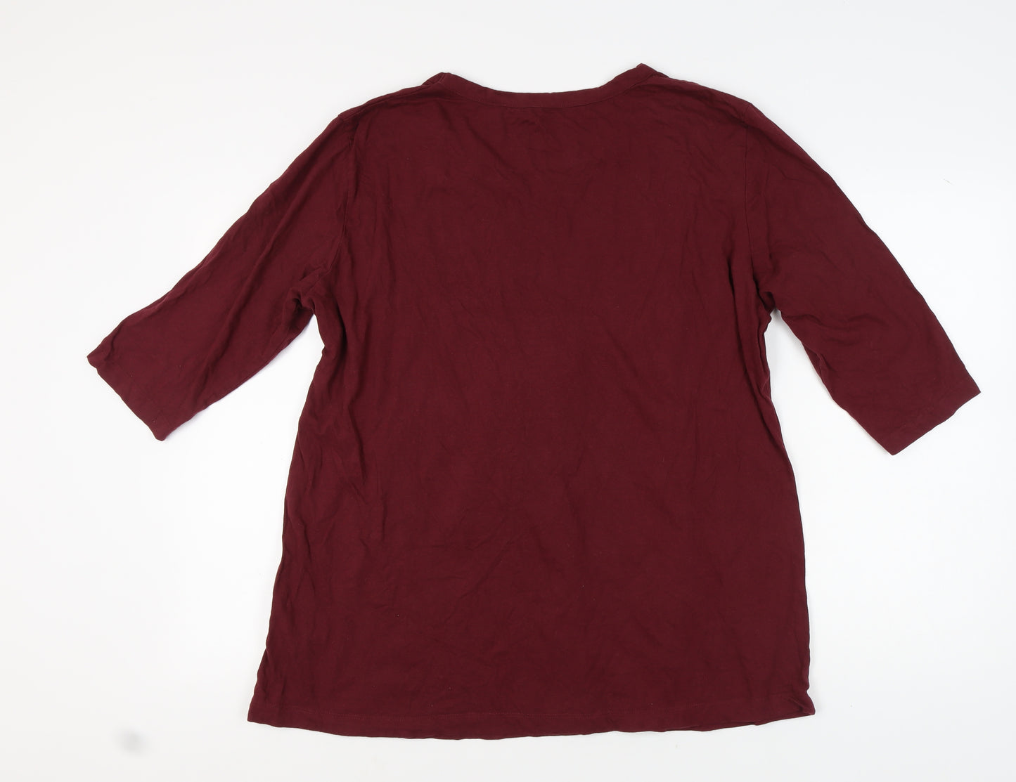 bpc selection Women's Red XL Basic Top