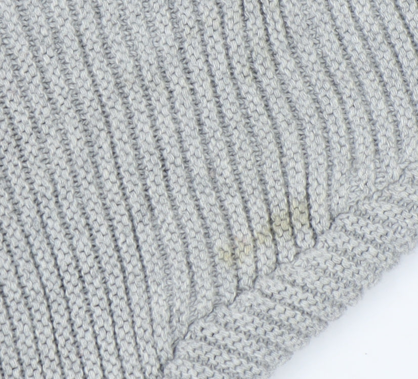 Topman Men's Grey Pullover Jumper, Size L