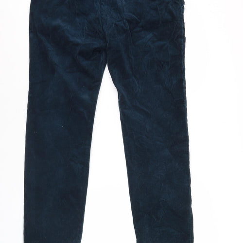 Marks and Spencer Men's Blue Corduroy Trousers M