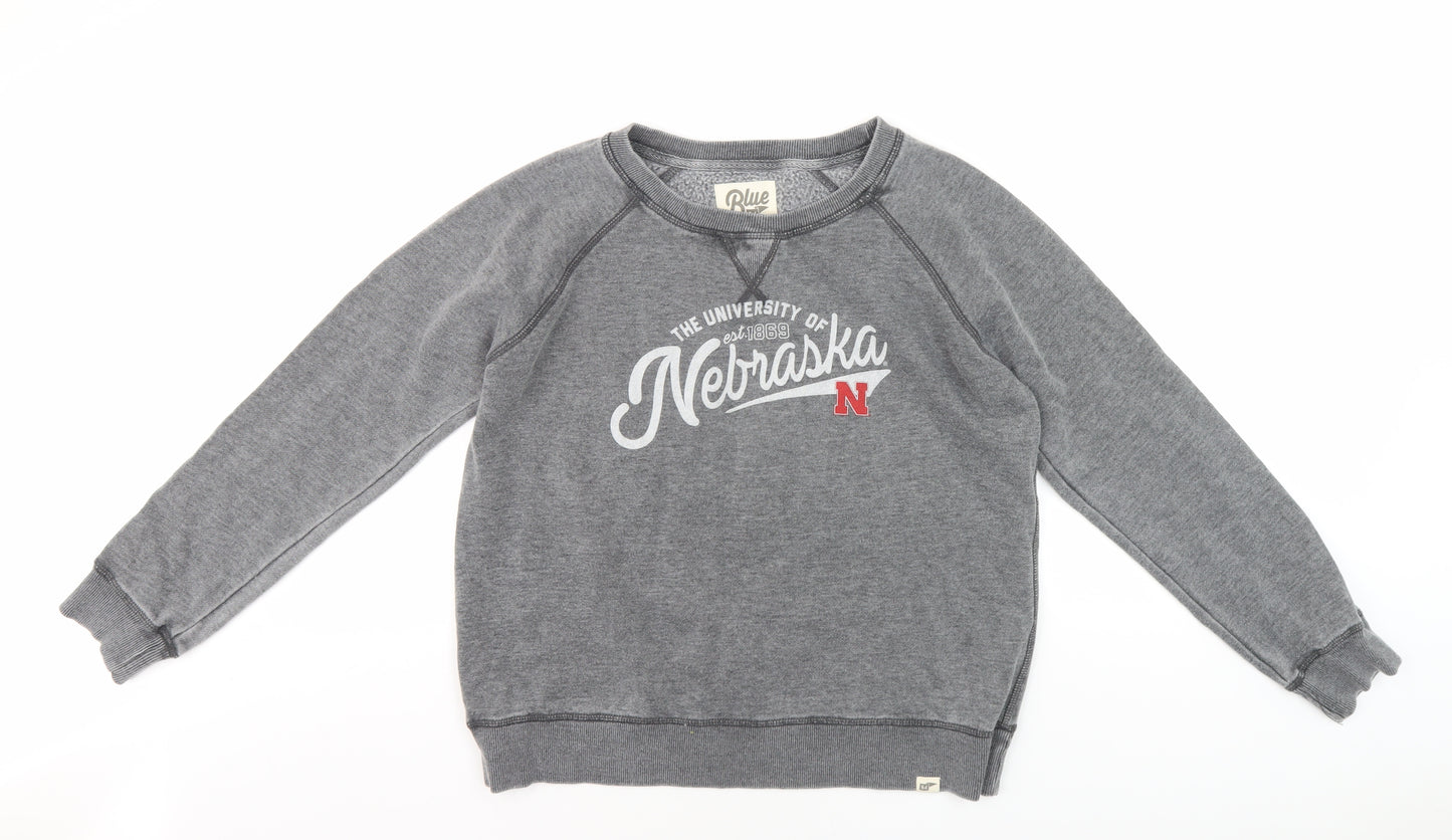 Blue 84 Men's Grey Pullover Sweatshirt M