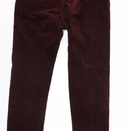 Marks and Spencer Men’s Brown Corduroy Trousers 36R