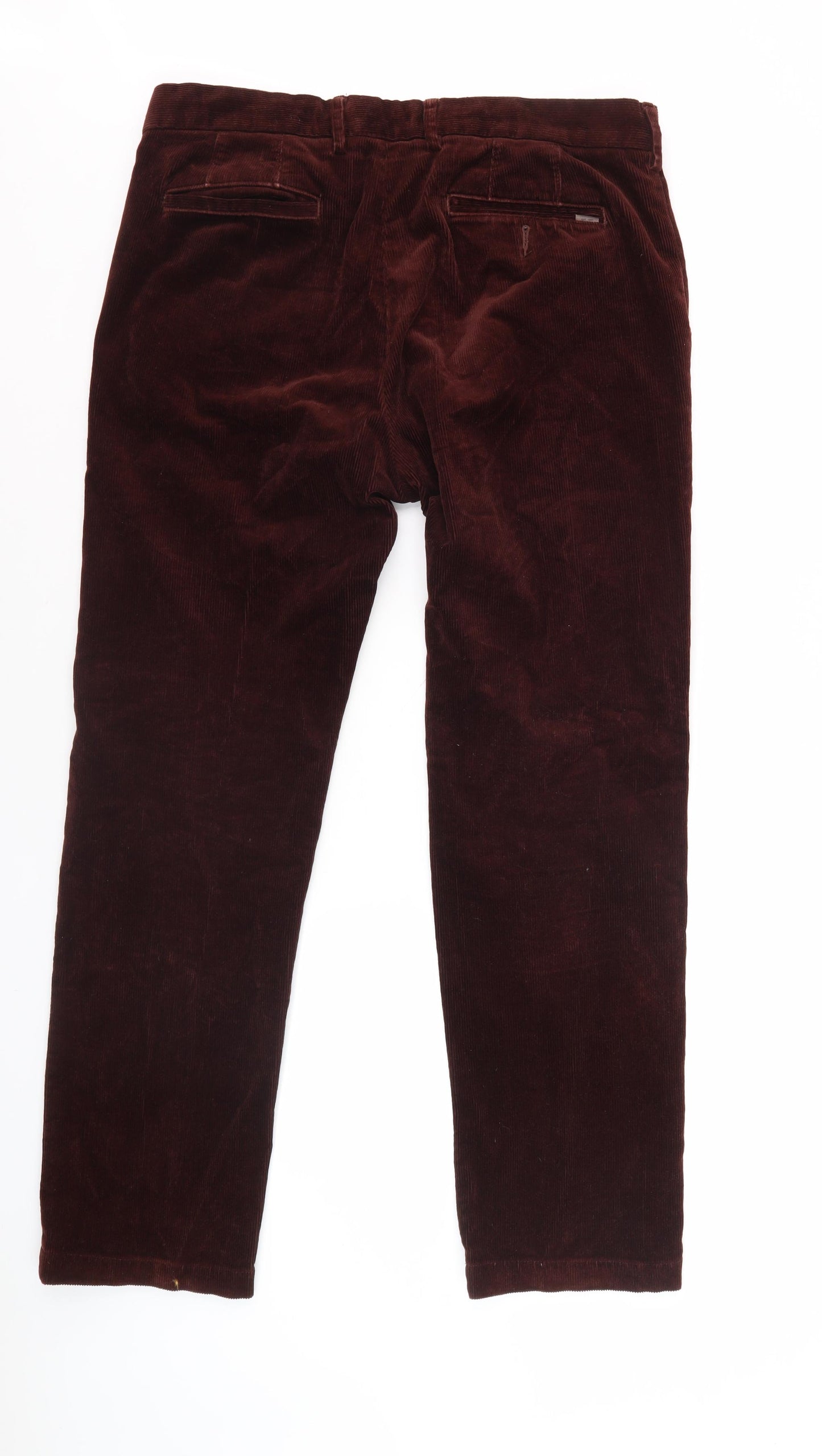 Marks and Spencer Men’s Brown Corduroy Trousers 36R